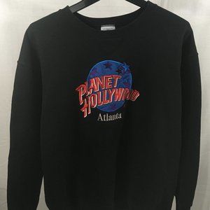 * Planet Hollywood Atlanta Mens XL Black Sweatshirt